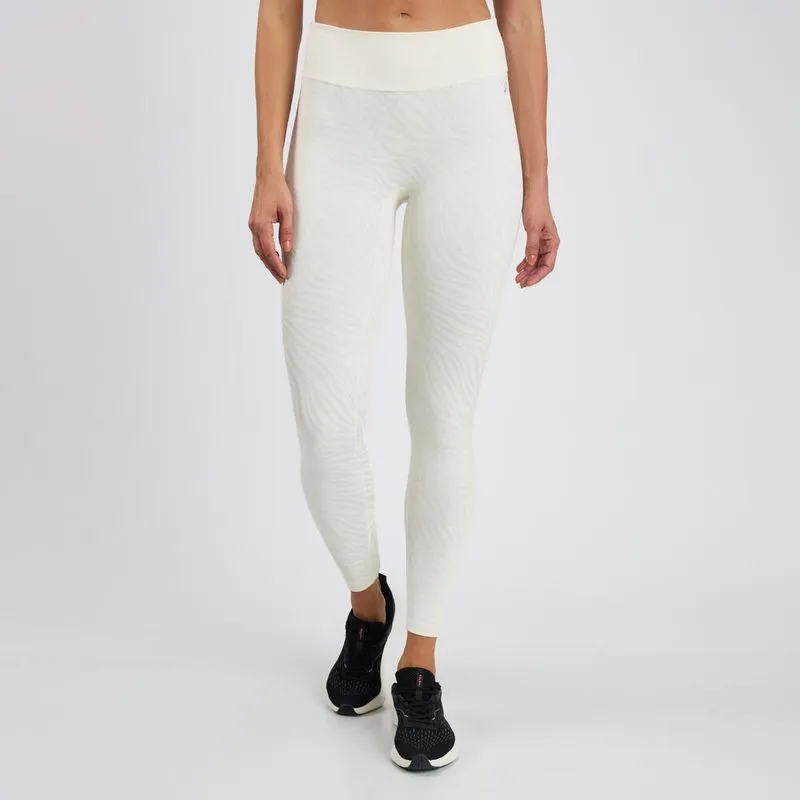 Legging Feminina de Treino 500 Domyos Off White Branco, P