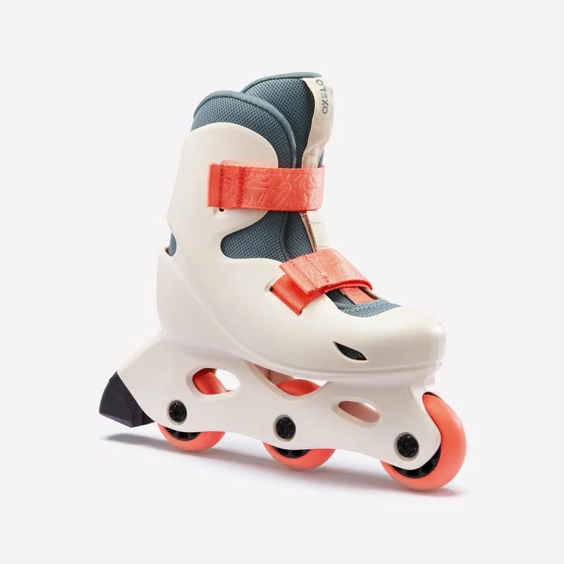 Patins Infantil Learn 100 Oxelo Bege - 24/26 BR