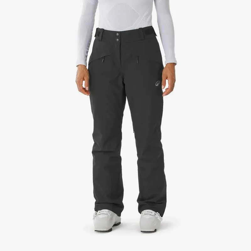 Calça Feminina de Esqui Térmica 500 Wedze Preta, 38