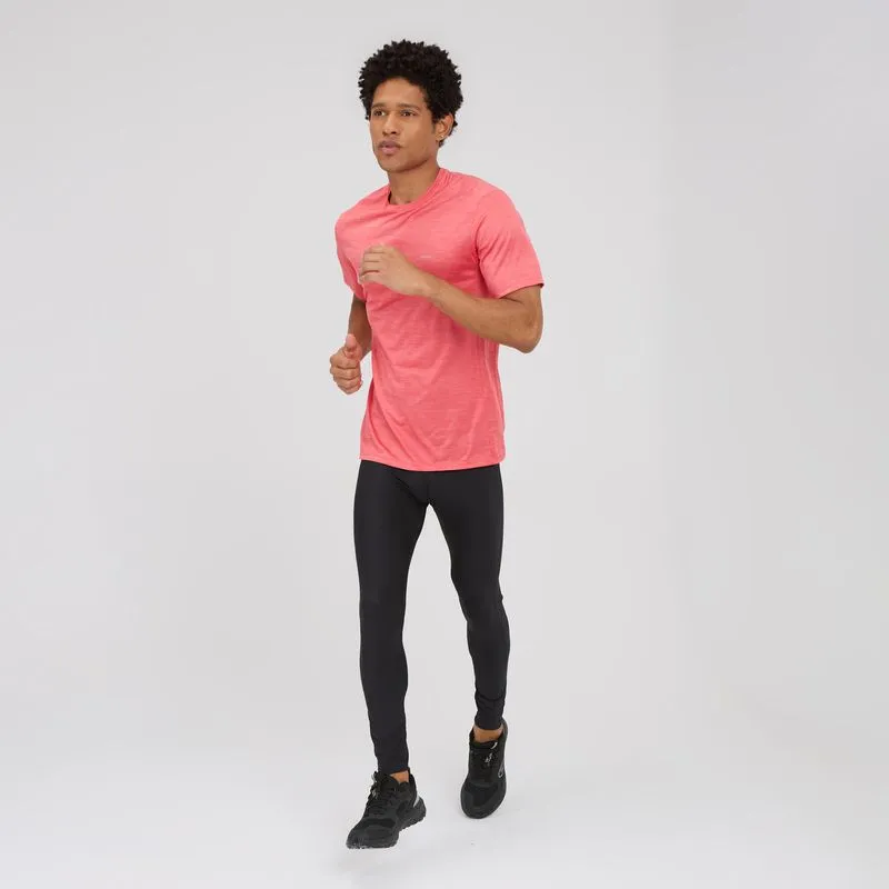 Camiseta Masculina de Corrida Dry 500 Kalenji Vermelho, G