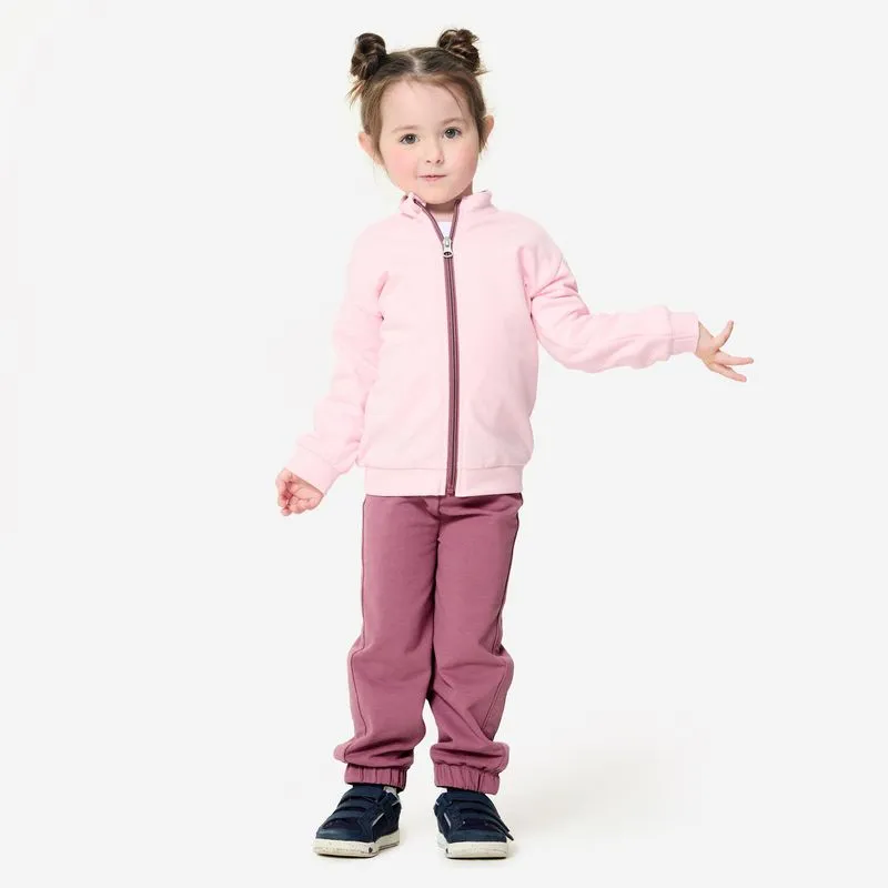 Conjunto de Agasalho Infantil Domyos Rosa, 2 Anos