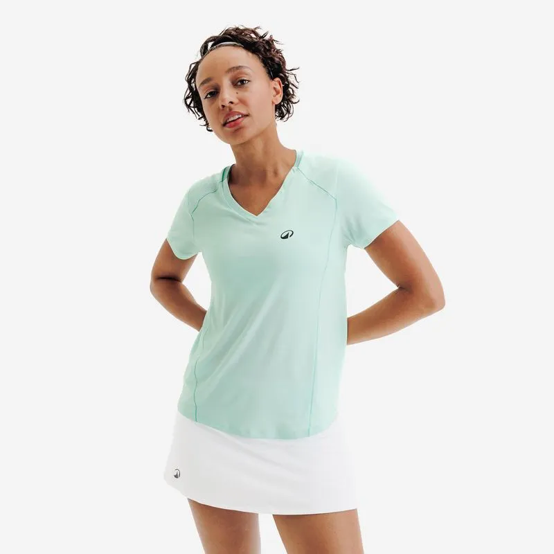 Camiseta de Tênis Feminina Kuikma Dry Verde Camiseta Feminina de Tênis Dry Kuikma Verde Menta - P