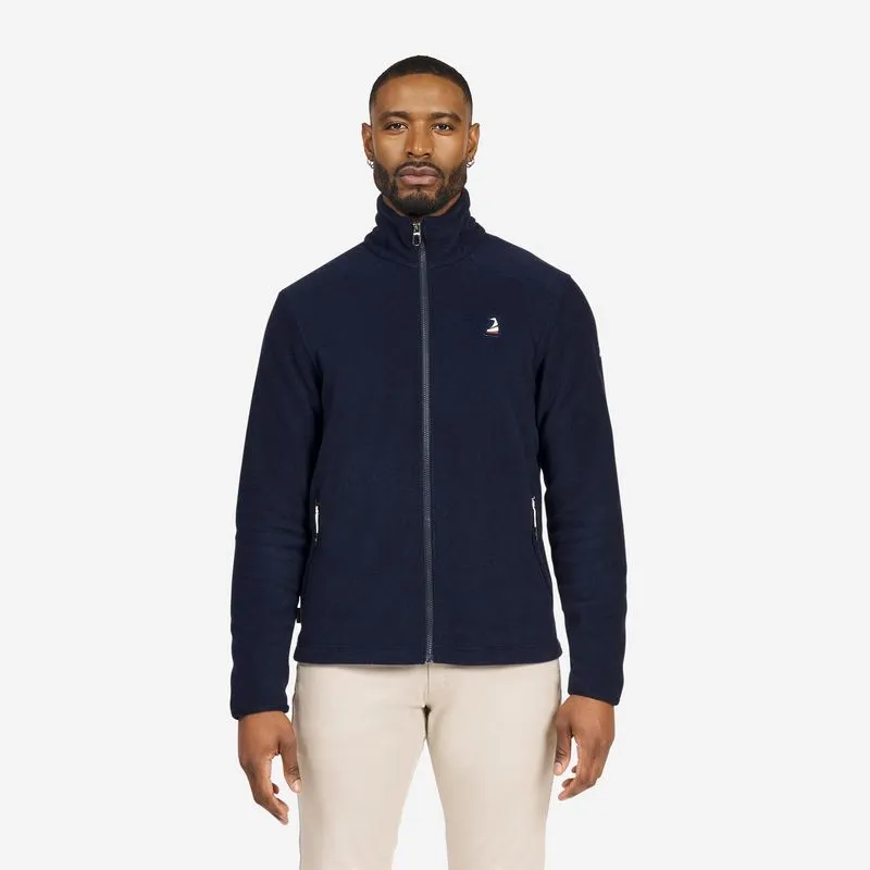 Blusa Fleece Masculina de Velejar NH500 Decathlon Azul - 3G