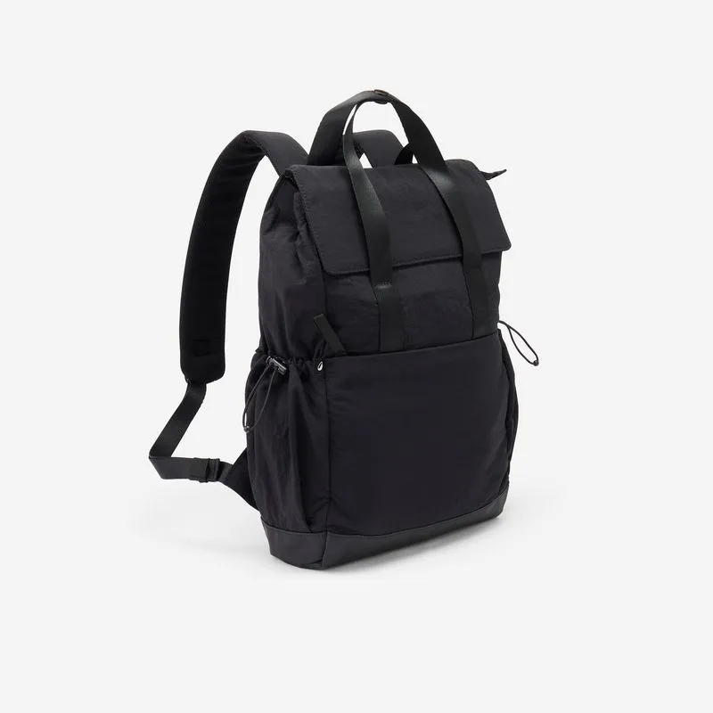 Mochila Urbana 10L Decathlon Preta Mochila pequena com compartimento para portátil 10L, Tamanho único