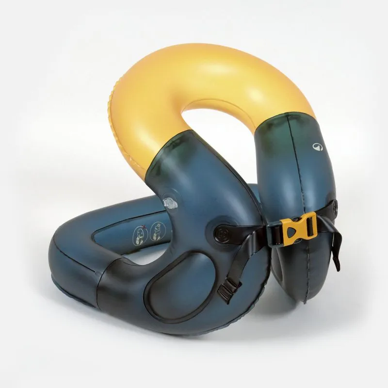 Colete Adulto Inflável de Natação Swimvest Decathlon Azul, 3