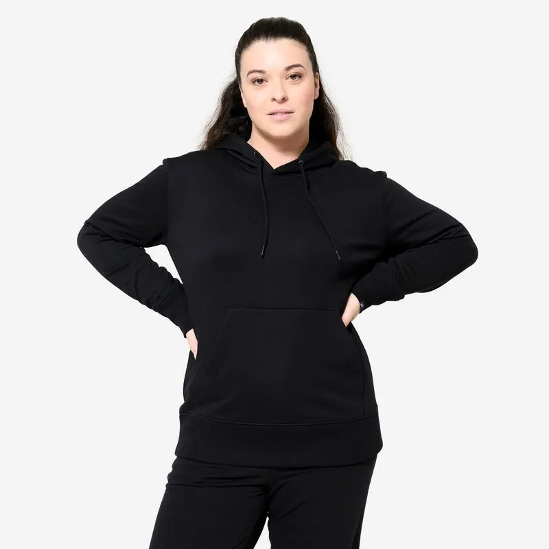 Blusa de Moletom Feminina para Treino Domyos Preta, G