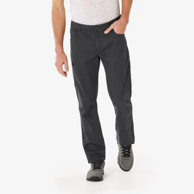 Calça Masculina de Trilha NH100 Quechua Cinza - 46