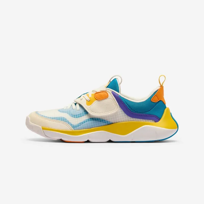 Tênis Infantil Multi Esportivo Playful City Decathlon Branco Tênis Infantil de Educação Física Playful, BR 35