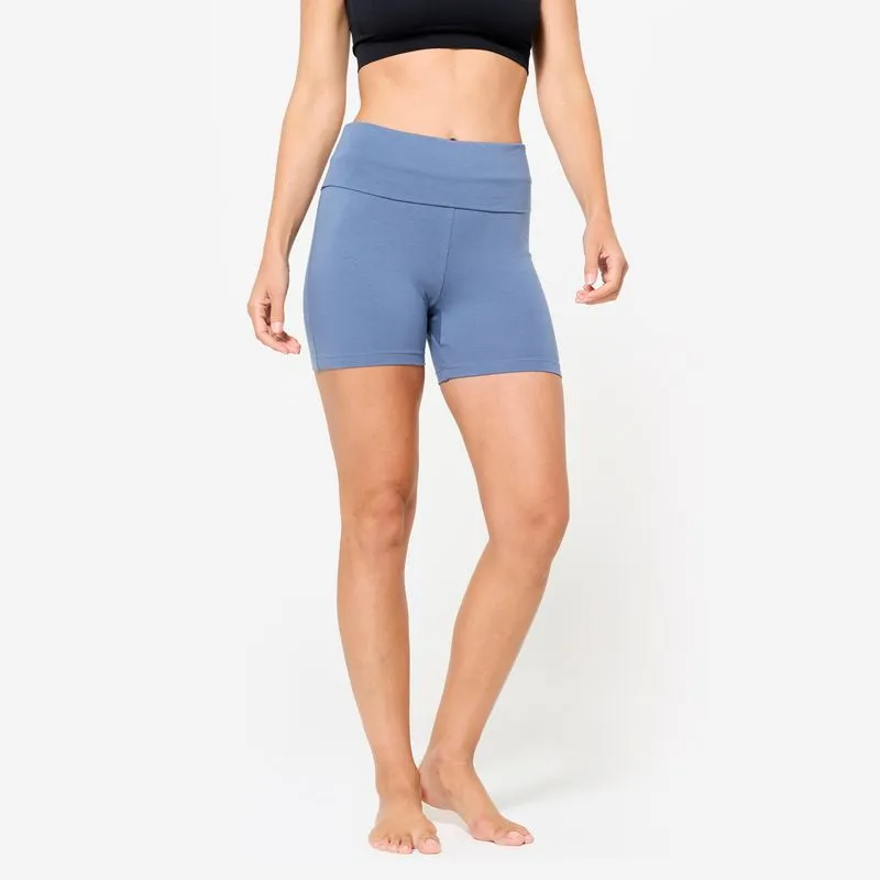 CALÇÕES DE YOGA SUAVE MULHER AZUL COMETA, G
