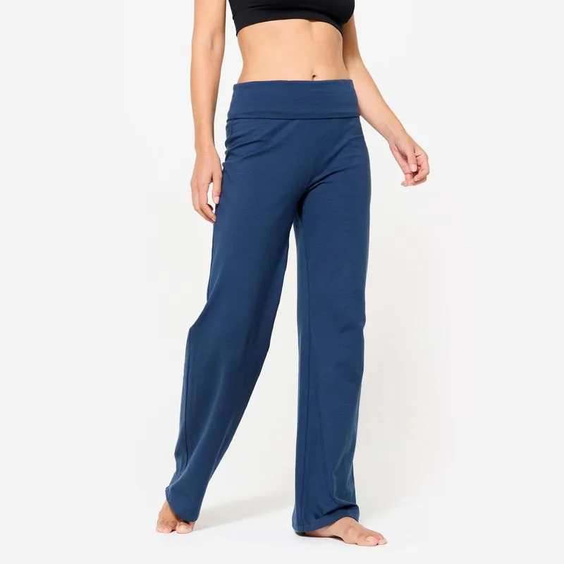 Calça Feminina Suave Cintura Alta de Yoga, M