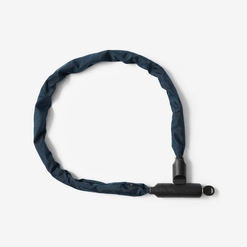 Cadeado de Bicicleta Corrente 500 Btwin Azul - UNICO