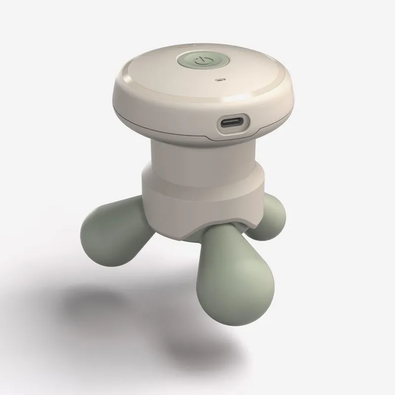 Massageador Vibratório Portátil 500 Decathlon Verde Massageador elétrico com vibração Decathlon, ÚNICO