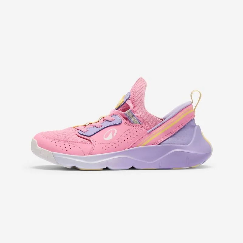 Tênis Multi esportivo Infantil Misto de Fácil Deslizamento Rosa e Lilás Tênis multiesportivo slip-on,fácil de calçar, para crianças, Playful Easy Pink, 34
