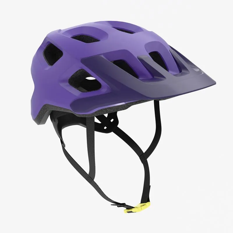 Capacete Infantil de Mtb Expl 500 Rockrider Roxo, M/55-59CM