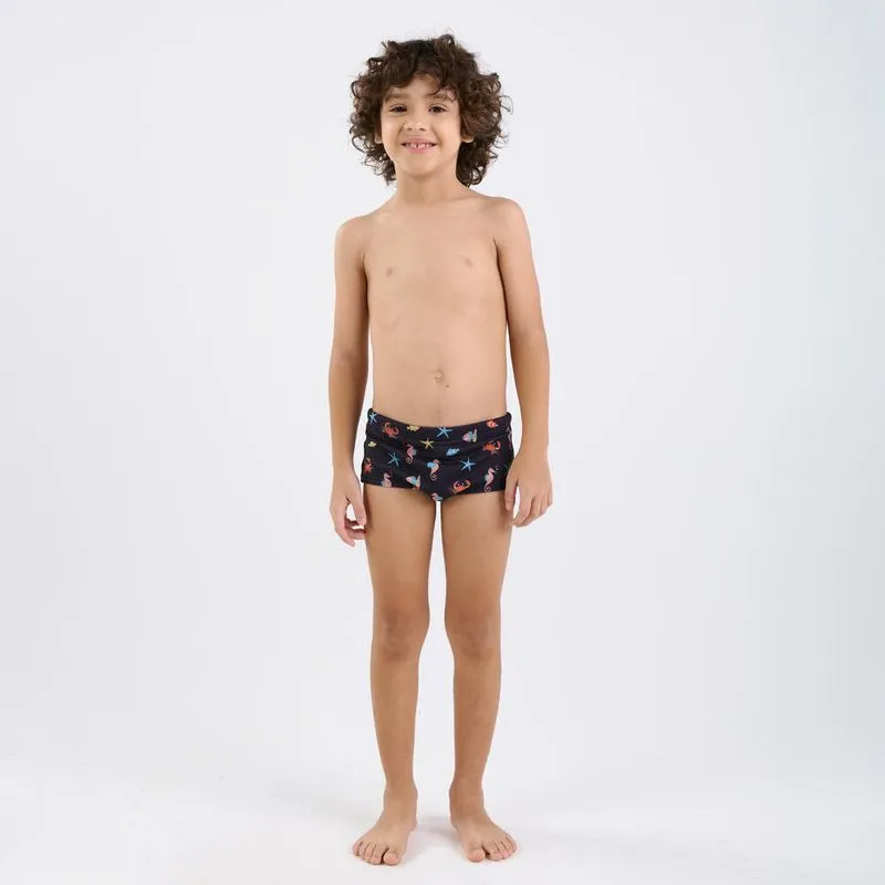 Sunga Infantil de Natação BR150 Tribord Azul Sunga Infantil de Natação BR150 Tribord, azul, 8 ANOS