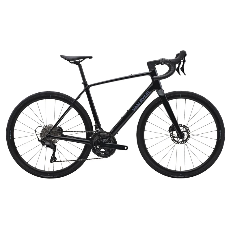 Bicicleta de Ciclismo Estrada EDR Van Rysel Preta, GG
