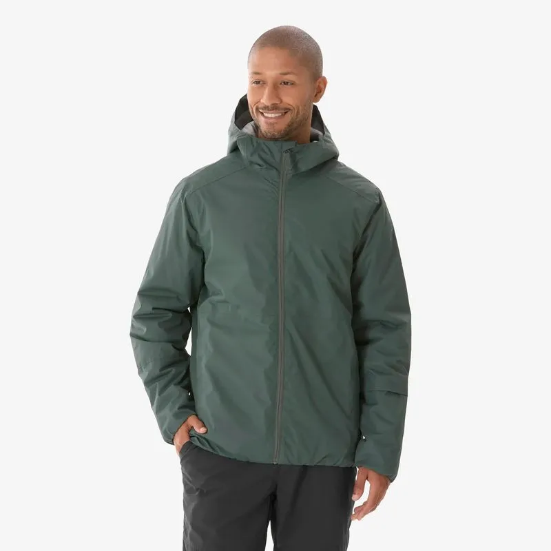 Jaqueta Masculina de Trilha NH100 -5 °C Quechua Verde, 4G