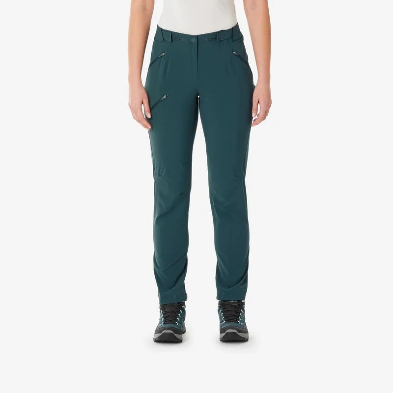 Calça Feminina para Trilha MH500 Quechua Verde - 46