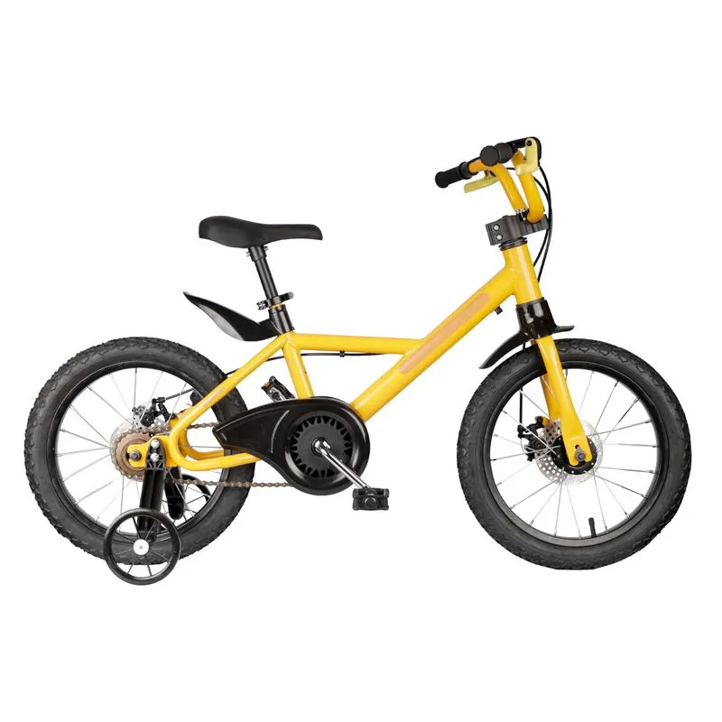 Bicicleta Infantil de Ciclismo Aro 16 500 Btwin Amarela Bicicleta infantil Btwin 16'' Amarela, 16"
