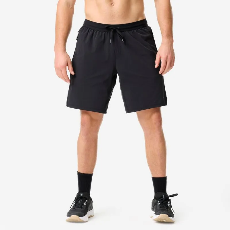 Short Masculino de Cross Training 9 Polegadas Domyos Preto - GG