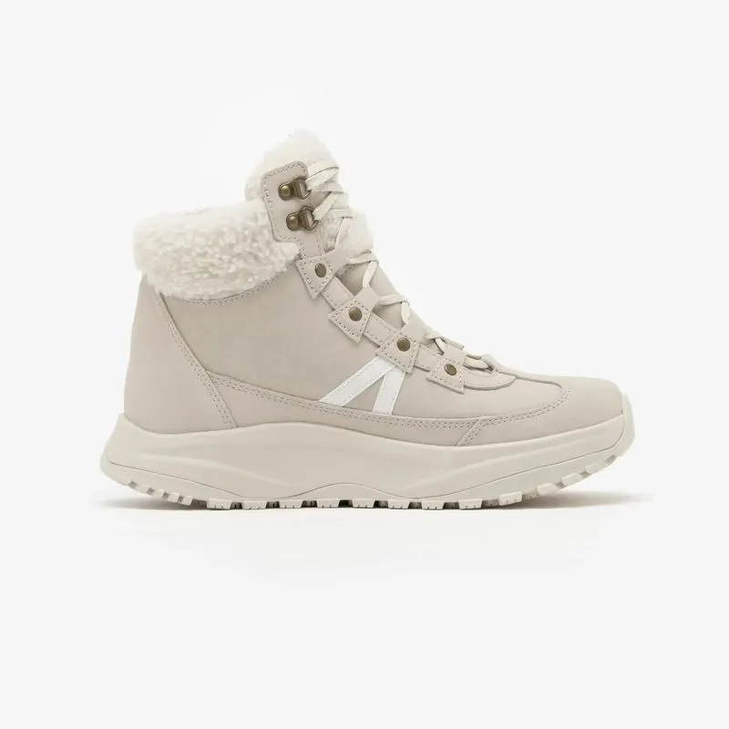 Bota Feminina de Trilha na Neve Impermeável NH500 Cano Médio Quechua Bege, 36 BR