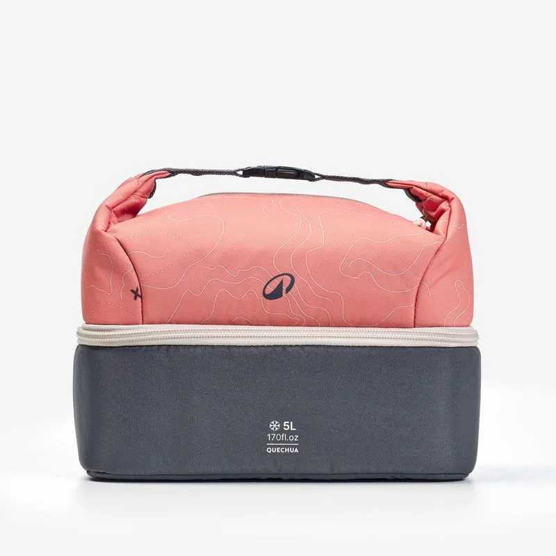Lancheira Térmica de Camping 5L Quechua Laranja - TAMANHO ÚNICO