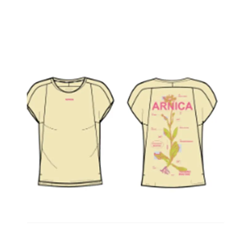 Camiseta Feminina Corrida Run 900 Light Kiprun Amarela, P