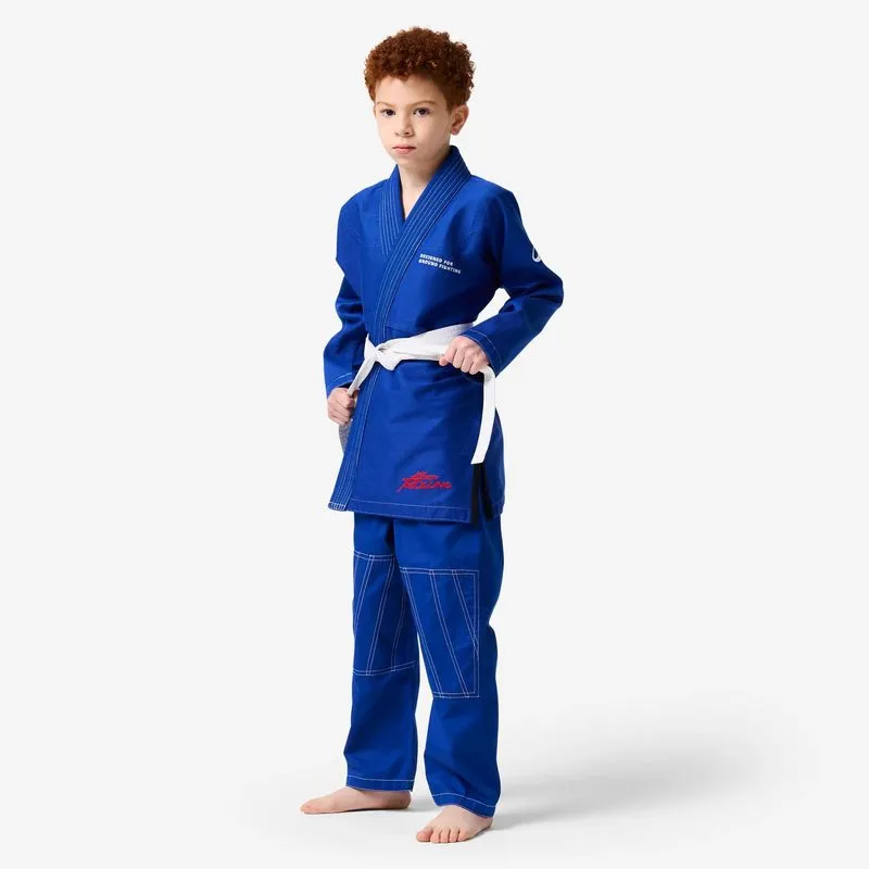 Kimono Infantil de Jiu Jitsu 350 g/m² Domyos Azul Kimono Infantil de Jiu-Jitsu 350 g/m² Domyos Azul, M1 115-125 cm