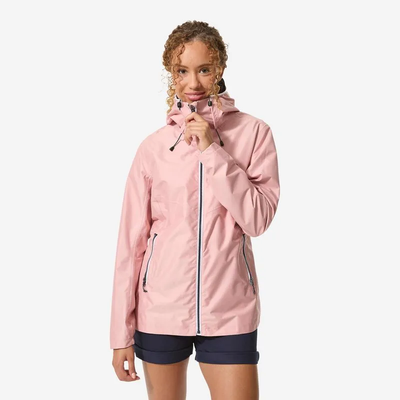 Jaqueta Feminina de Vela 100 Impermeável Decathlon Rosa, M