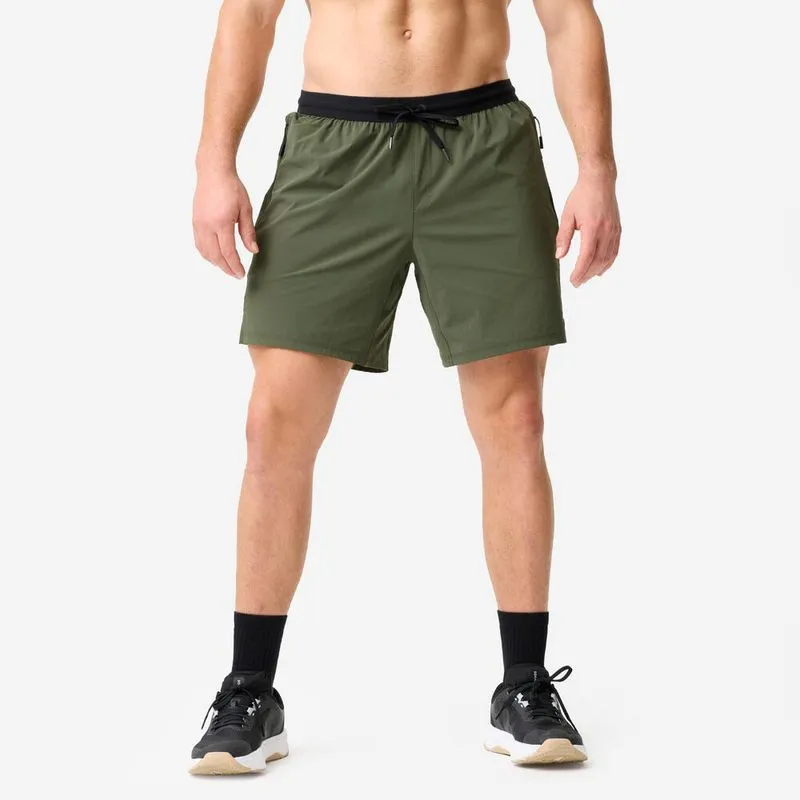 Short Masculino de Cross Training 7 Polegadas Domyos Verde - M