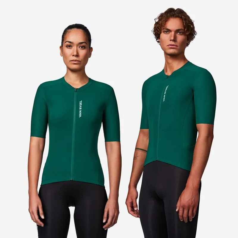 Camisa Adulta de Ciclismo de Estrada RCR-R 2 Van Rysel Verde, GG