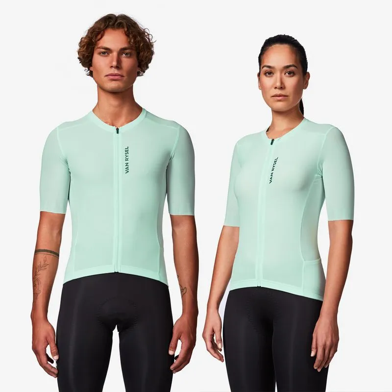 Camisa Adulta de Ciclismo de Estrada RCR-R 2 Van Rysel Verde, G