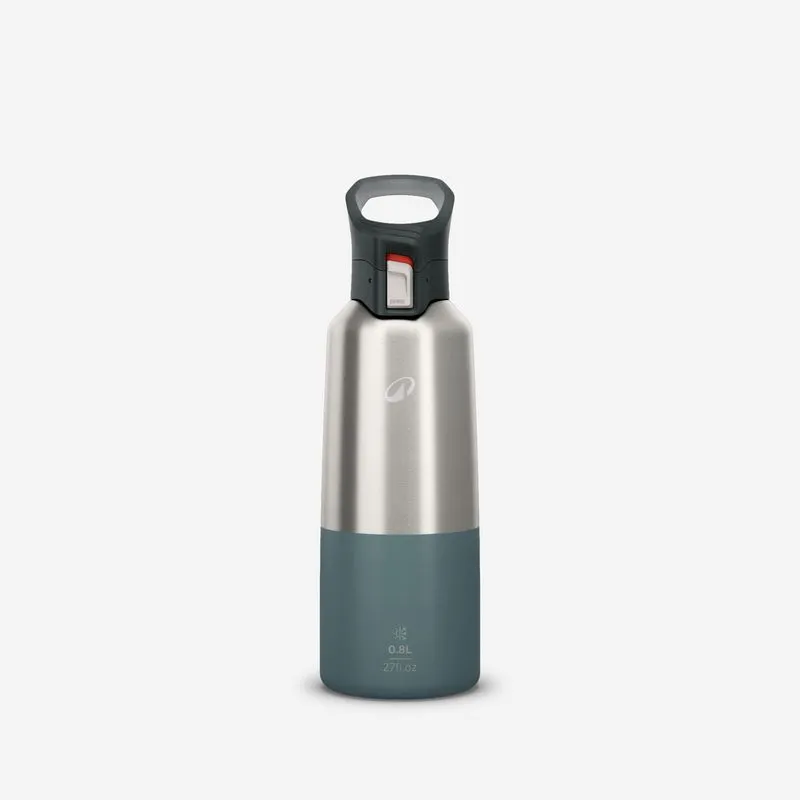 Garrafa Térmica 900 para Trilha de Inox 800 ml Quechua, ÚNICO