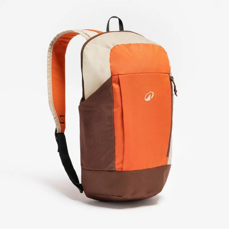 Mochila Adulta de Trilha 10L Arpenaz NH100 Quechua Laranja - TAMANHO ÚNICO