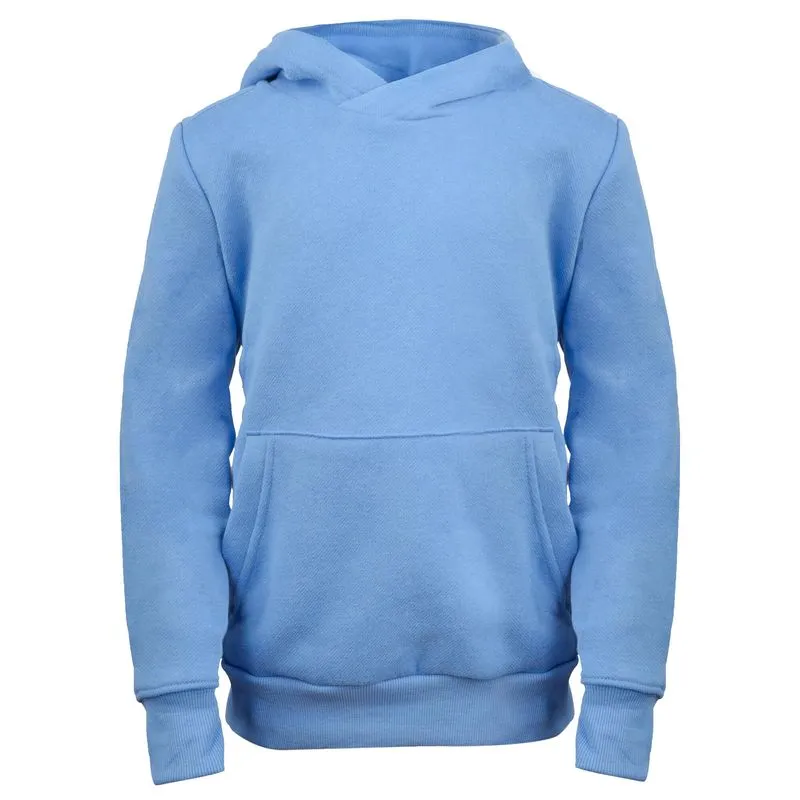Blusa Infantil de Ginastica com Capuz Domyos Azul, 5-6 ANOS