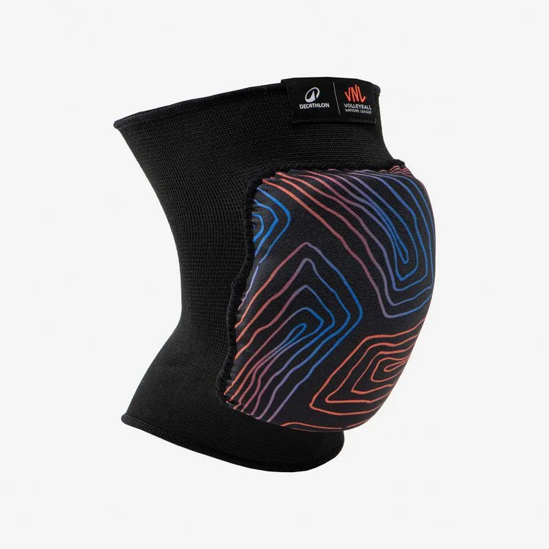 Joelheira Adulta de Voleibol VNL VKP 100 Kipsta Preta, 2