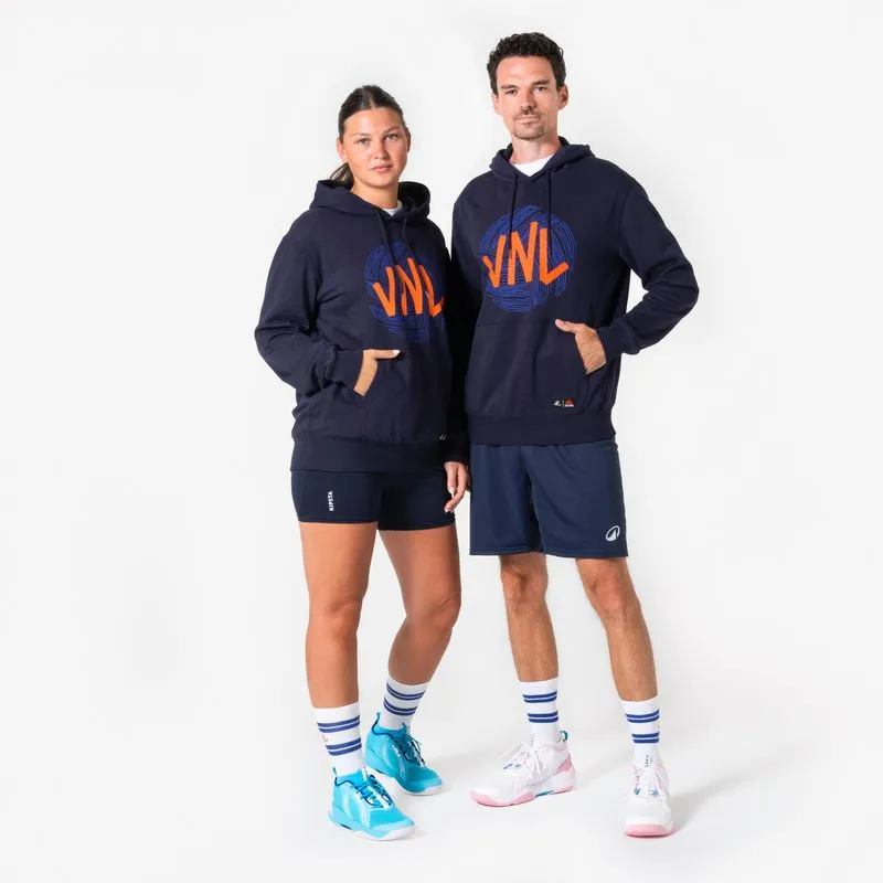 Moletom Adulto de Vôlei VNL Kipsta Azul Marinho, 3G