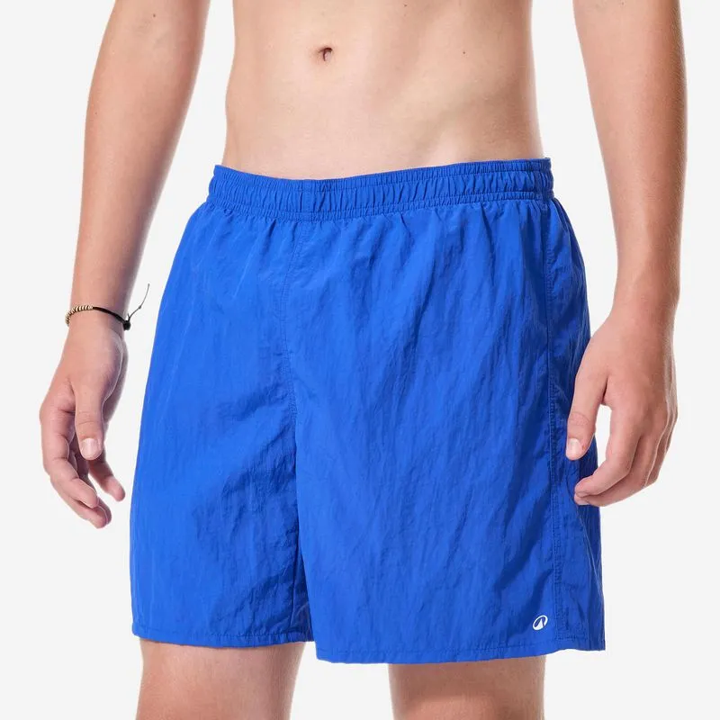 Shorts de natação para meninos, Swimshort índigo, 8-9 ANOS