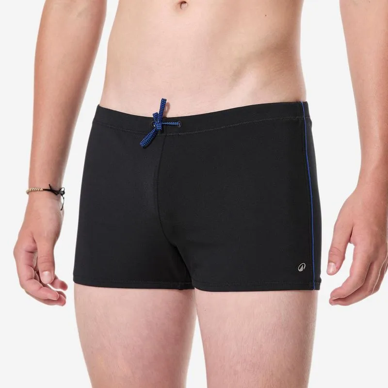 Sunga Boxer Infantil de Natação BJ Nabaiji Preto - 12-13 ANOS