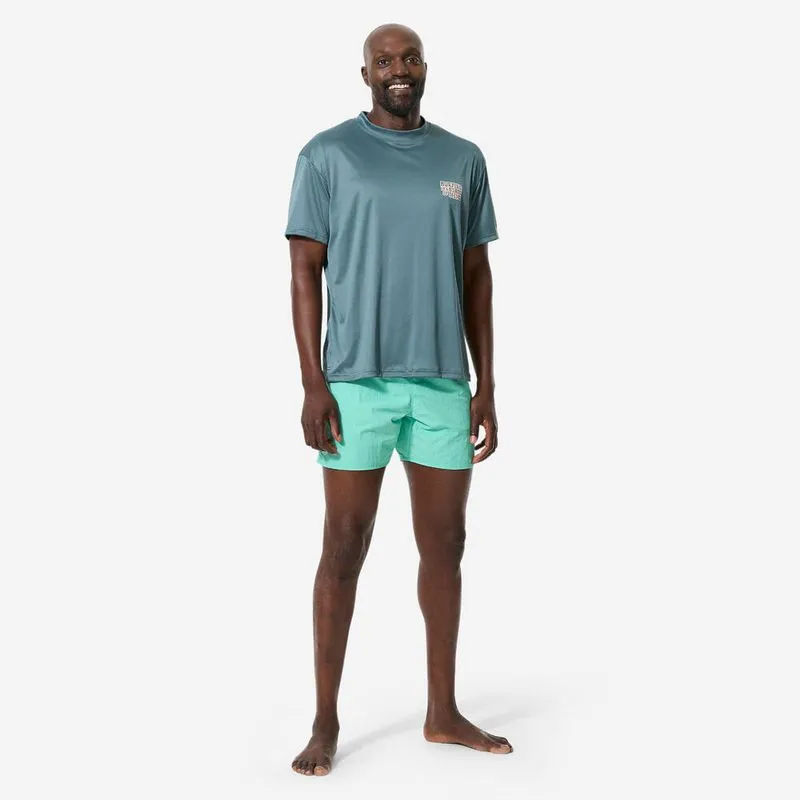 Camiseta Masculina de Surf UV50 Decathlon Verde - M