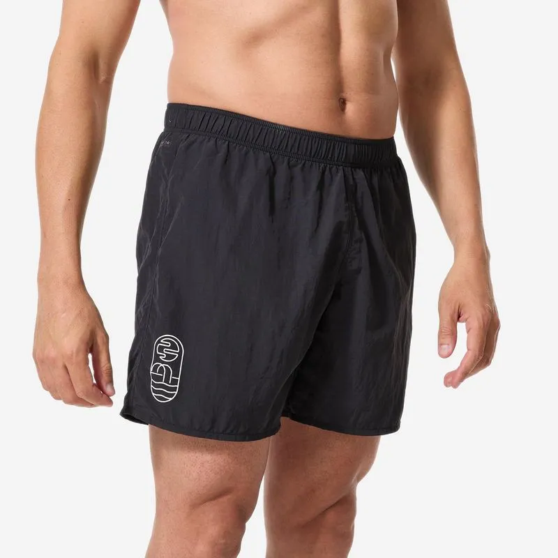 Short Masculino de Natação Basic 100 Nabaiji Preto Calção de banho masculino, preto básico, P