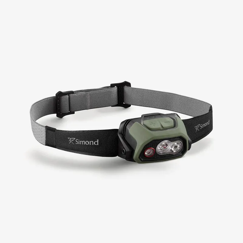 Lanterna de Cabeça Recarregável 600 Lumens HL900 Simond Verde - TAMANHO ÚNICO