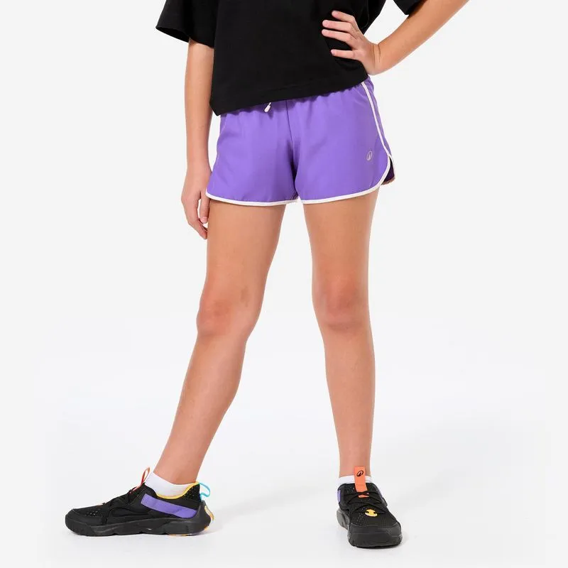 Shorts Infantil de Ginástica W500 Domyos Roxo - 8-9 ANOS