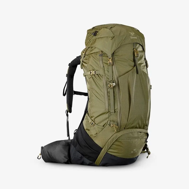 Mochila Masculina de Trilha 60+10 L MT500 AIR Simond, ÚNICO