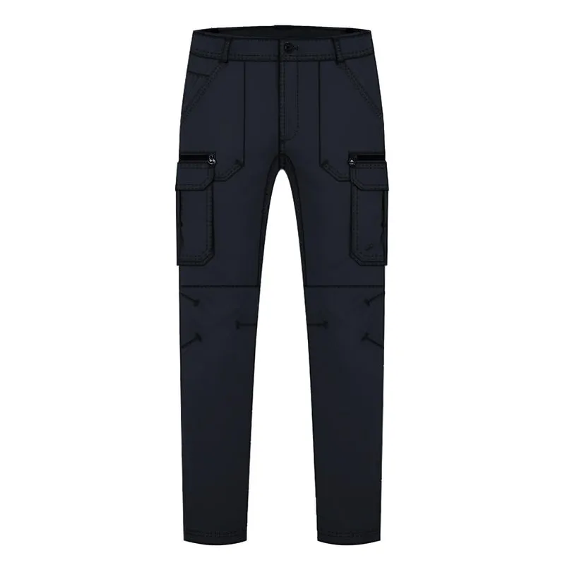 Calça Cargo Masculina para Trilha NH500 Quechua Azul Escuro, 3G