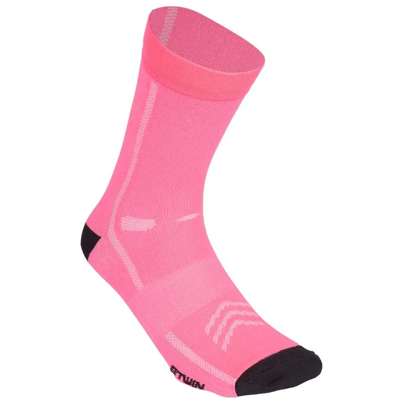 Meia de Ciclismo Roadr 500 Van Rysel Rosa - 37/40 BR