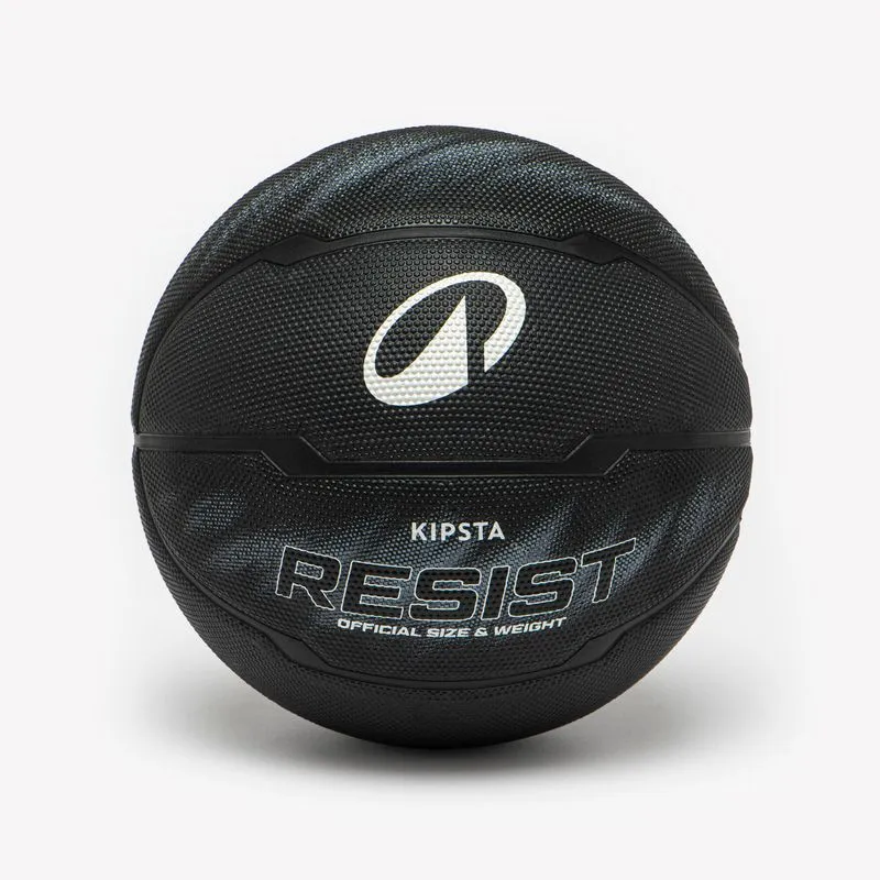 Bola de Basquete Outdoor Resist Kipsta Preto - 7