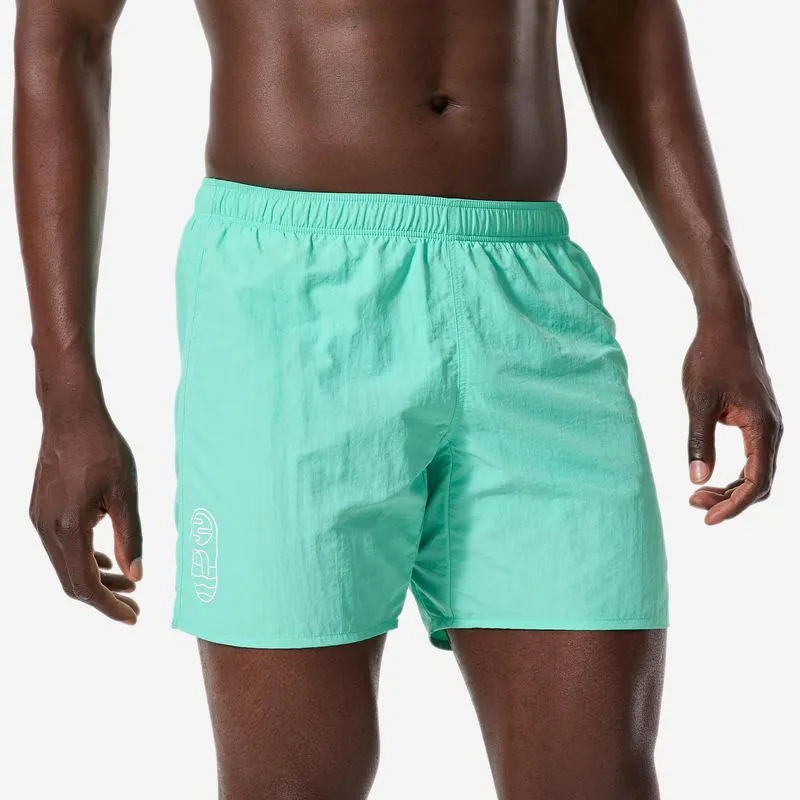 Short Masculino de Natação Basic 100 Nabaiji Verde Calção de banho masculino, Basic new green, 3G