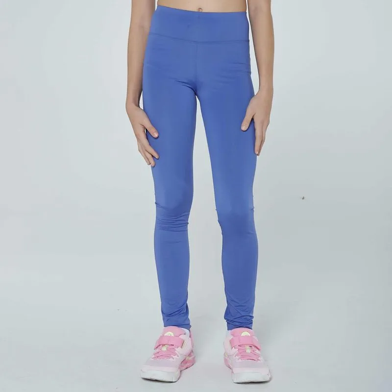 Legging Infantil de Ginástica S500 Domyos Azul - 8 ANOS