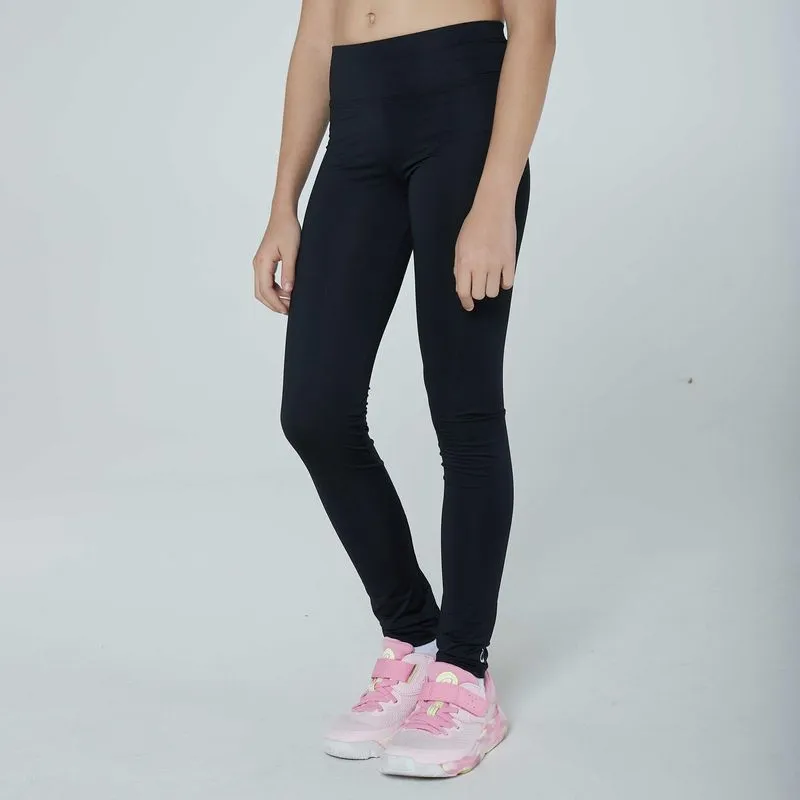 Legging Infantil de Ginástica Domyos Preta - 12-13 ANOS